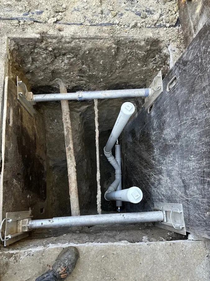 Experienced plumber completing Gas Line Repair work in Red Hill